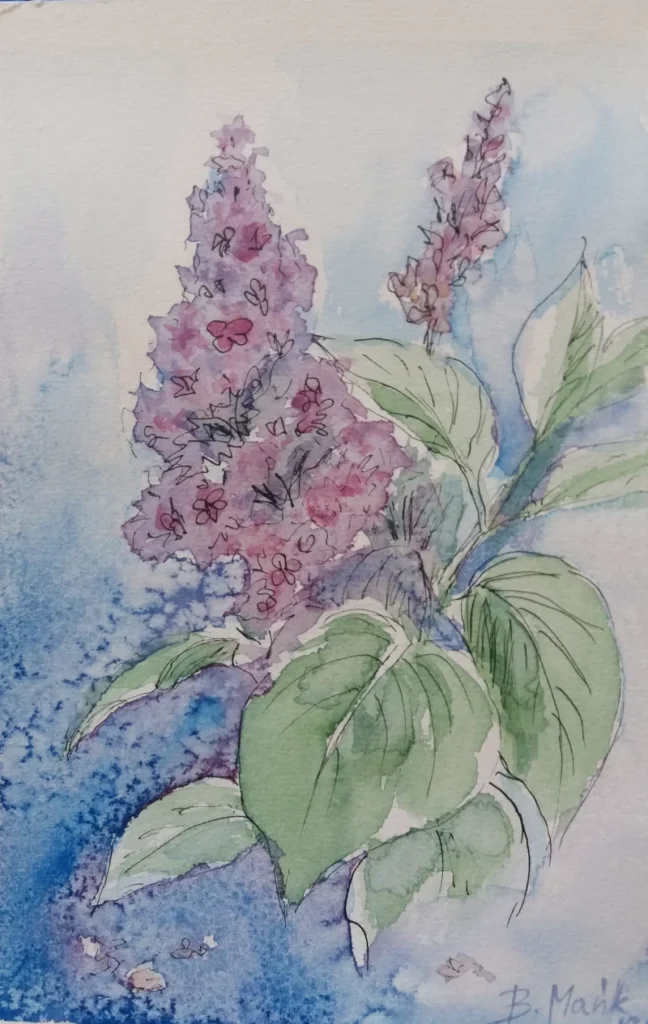 Bez lilak, 2021 Bożena Mańk