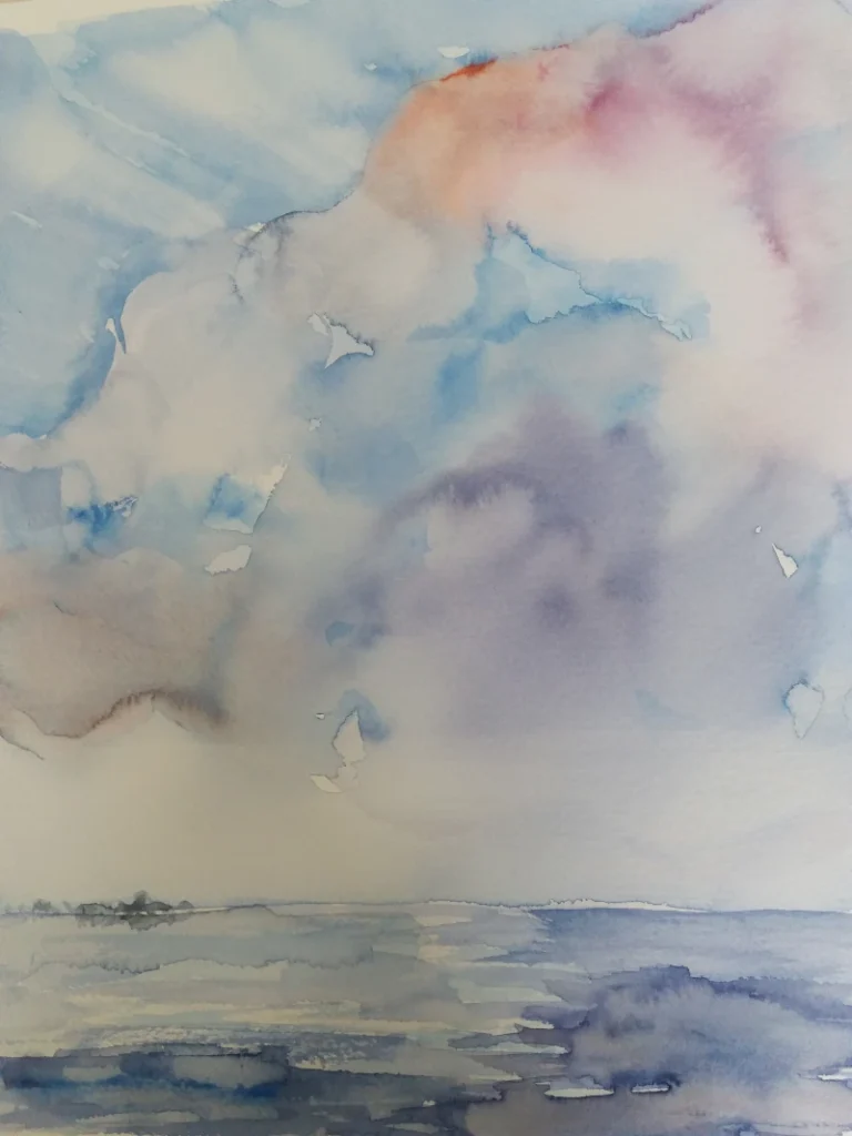 akwarela Przebłyski