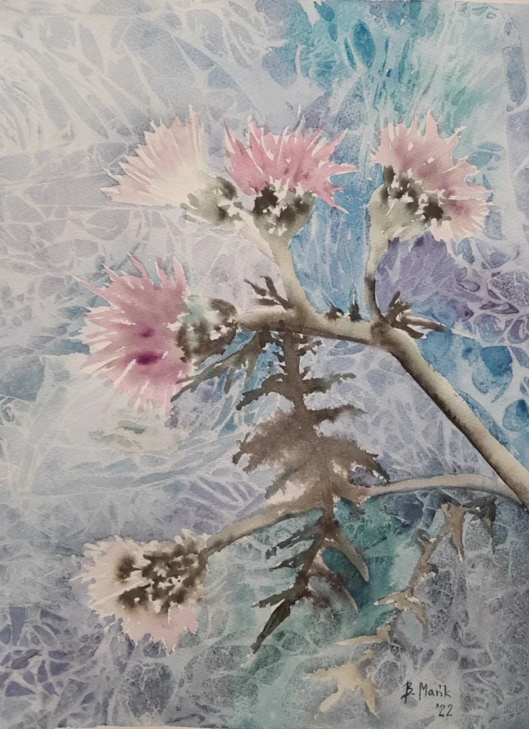 Tajemnicze osty, 2022 Bożena Mańk