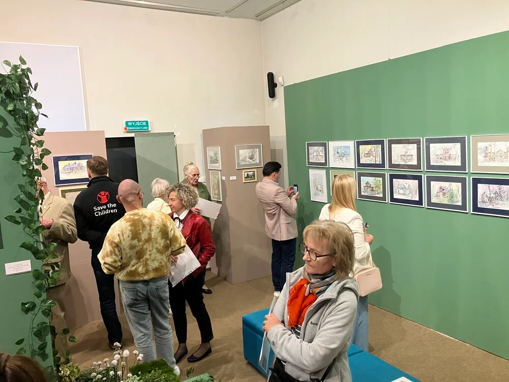 wernisaż wystawy Bożeny Mańk Legionowo, Muzeum Historyczne