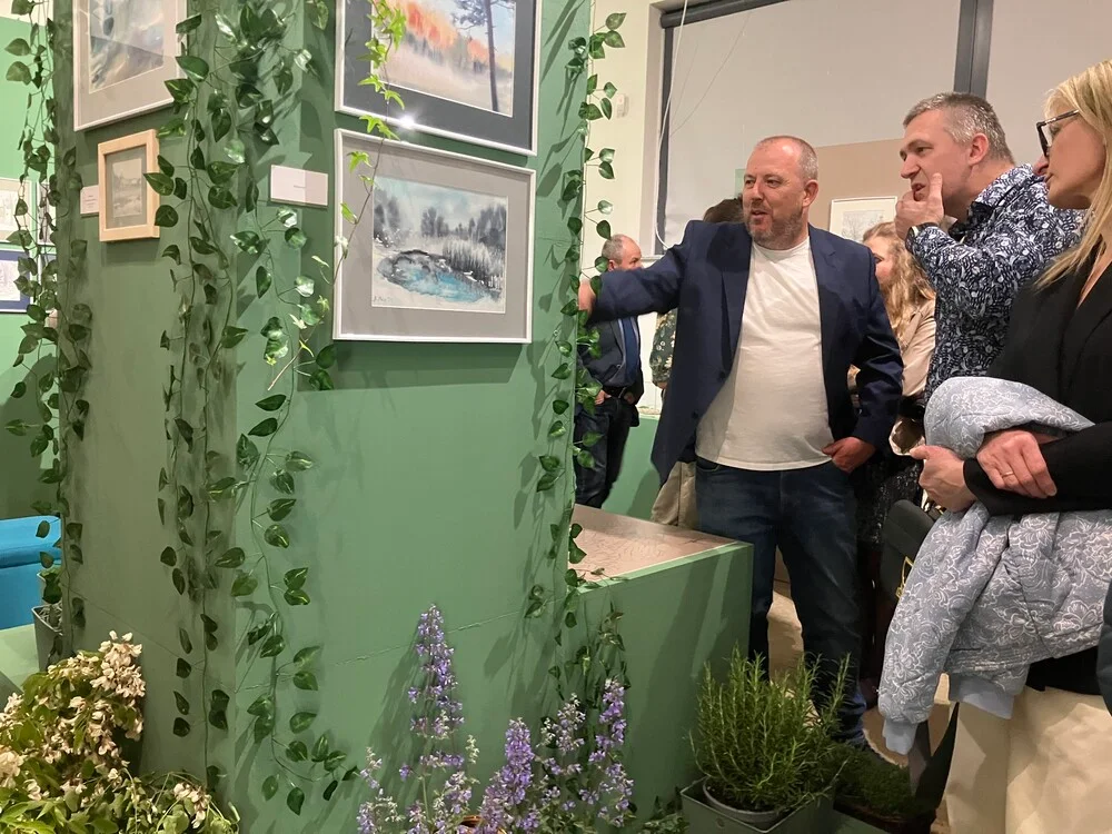 wernisaż wystawy Bożeny Mańk Legionowo, Muzeum Historyczne