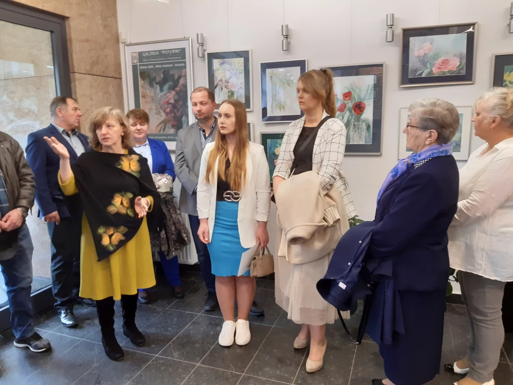 Wernisaż wystawy w Mławie