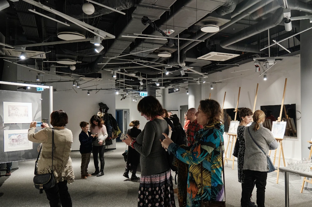 Wernisaż wystawy "Z tęsknoty za zimą", 2023