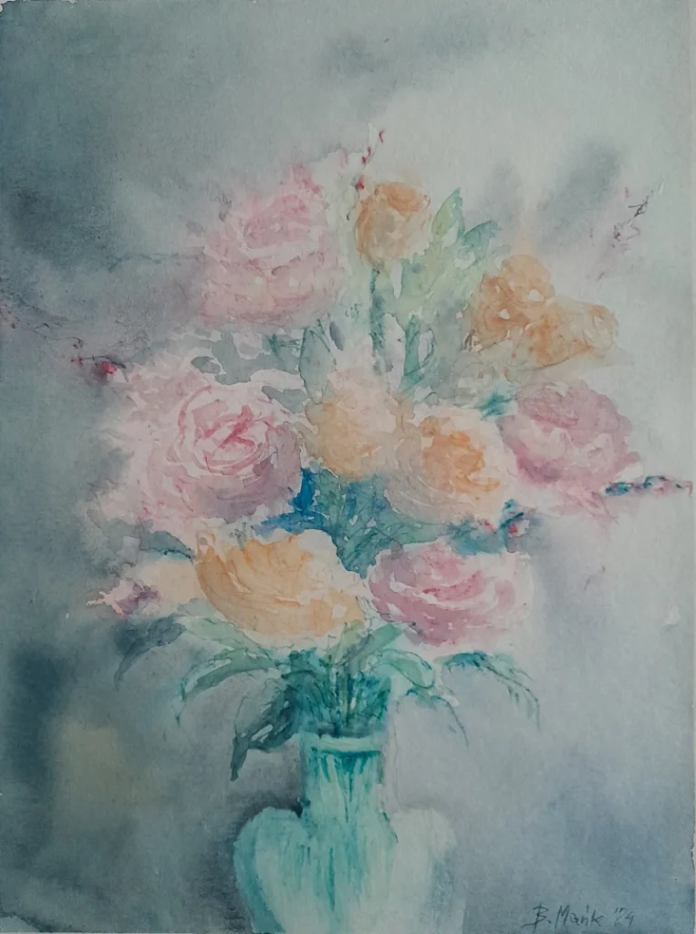 Bukiet z turkusem, 2024